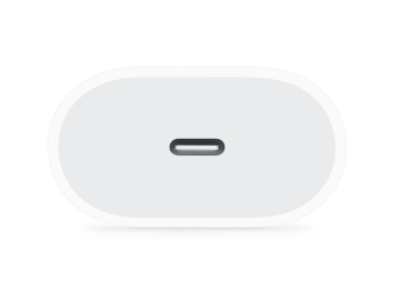 Apple iPhone 15 Pro Max 20W Ladegerät MHJJ83ZM/A + 1m USB‑C auf USB-C MQKJ3ZM/A Ladekabel